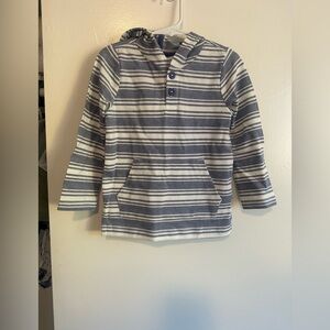 Tommy Bahama Kids Navy and White Striped Hoodie